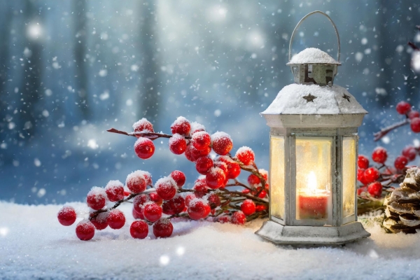 Adventstimmung KI